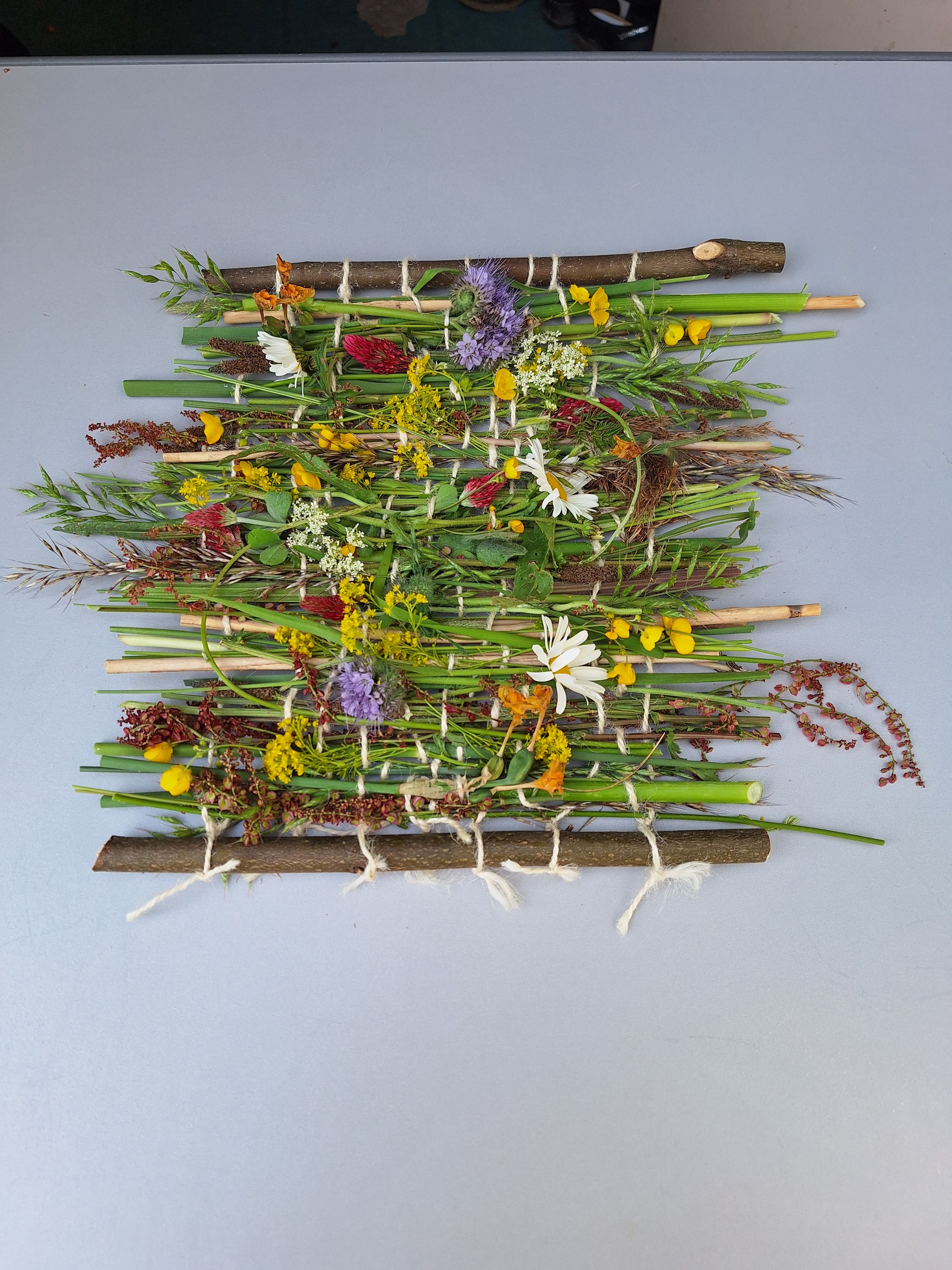 Wilde Bloemen Weefsels